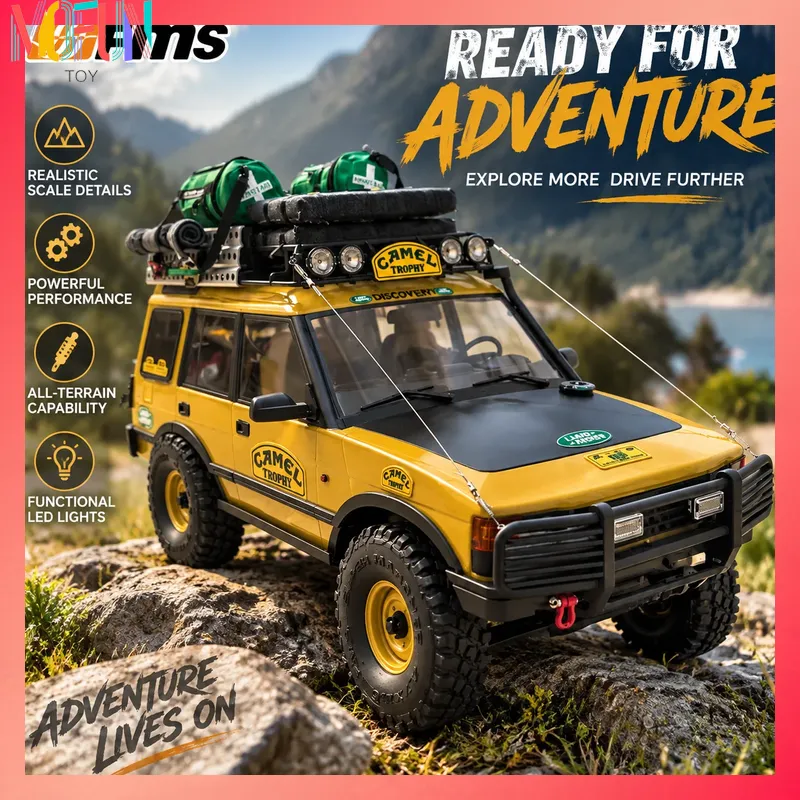 Rc Hobby Land - FCX10 1/10スケール キャメル トロフィーエディション 公式ライセンス取得済み オフロード
