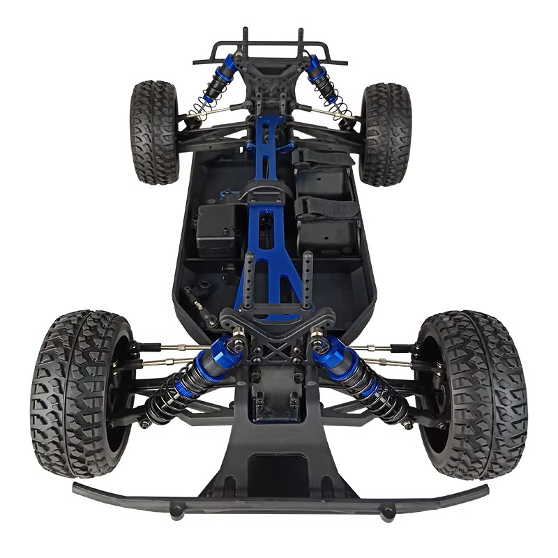 Rc Hobby Toucan - VRX Racing プロフェッショナルRC用組み立てキット RH820。透明ボディと電子部品なしのプラスチック製シャーシ。対象年齢は14歳以上（大人）。