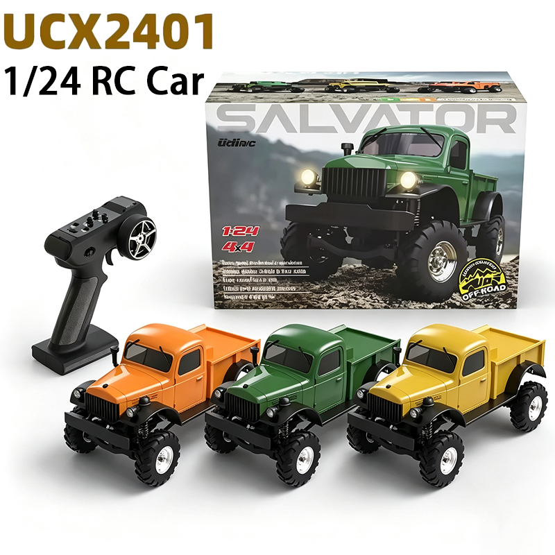Rc Hobby Grade Truck - UDIRC UCX240 1/24スケール 4WD RCクローラー RTR