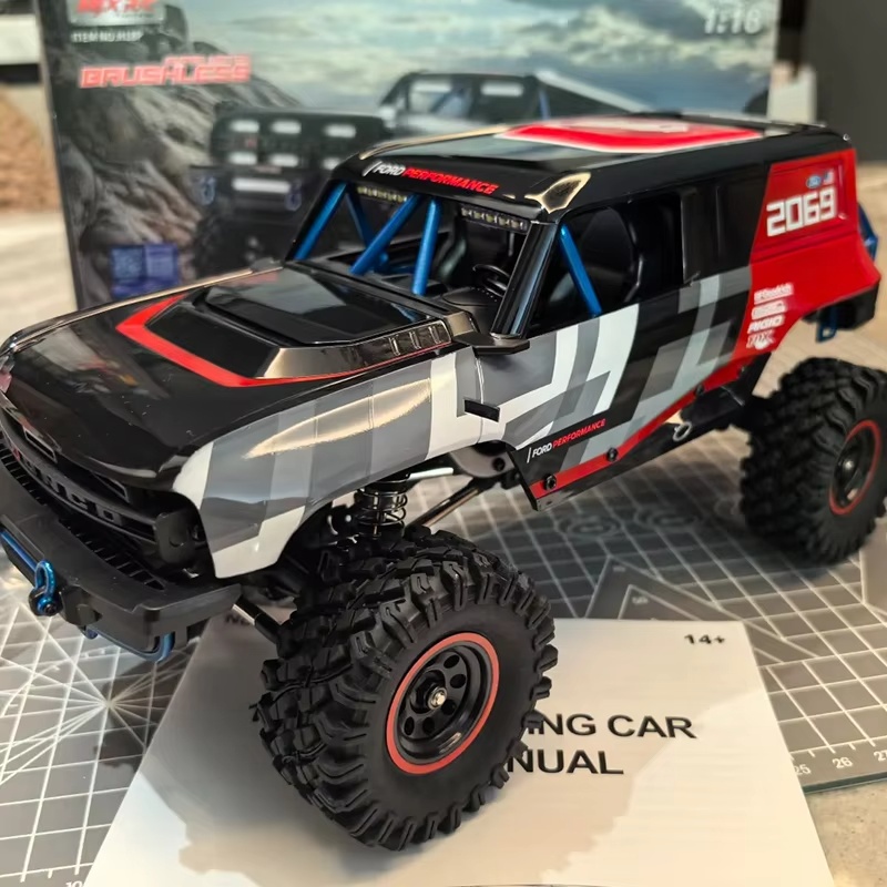 Rc Hobby Toucan - MJX ブラシレスRCカー 1/18スケール H18P フォード ブロンコ