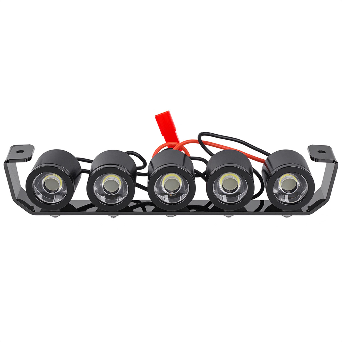 アルミ製5LEDライトヘッドライトスポットライト 1/10  - Rc Hobby Toucan のレビューと価格