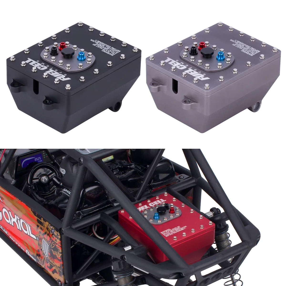 1 個アルミ 1/10 スケール燃料電池受信機ボックス模擬燃 - Rc Hobby Shops のレビューと価格